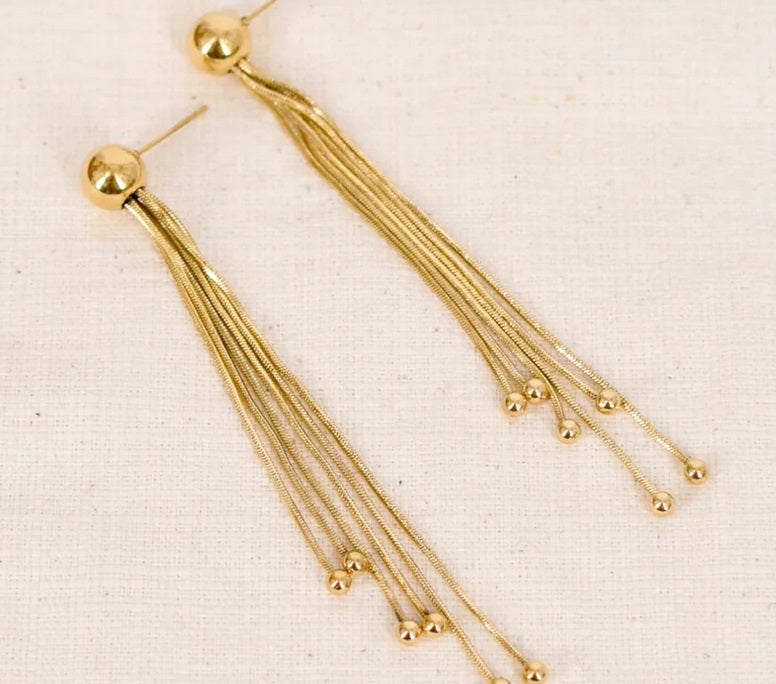 Les boucles d'oreilles "Fanny"